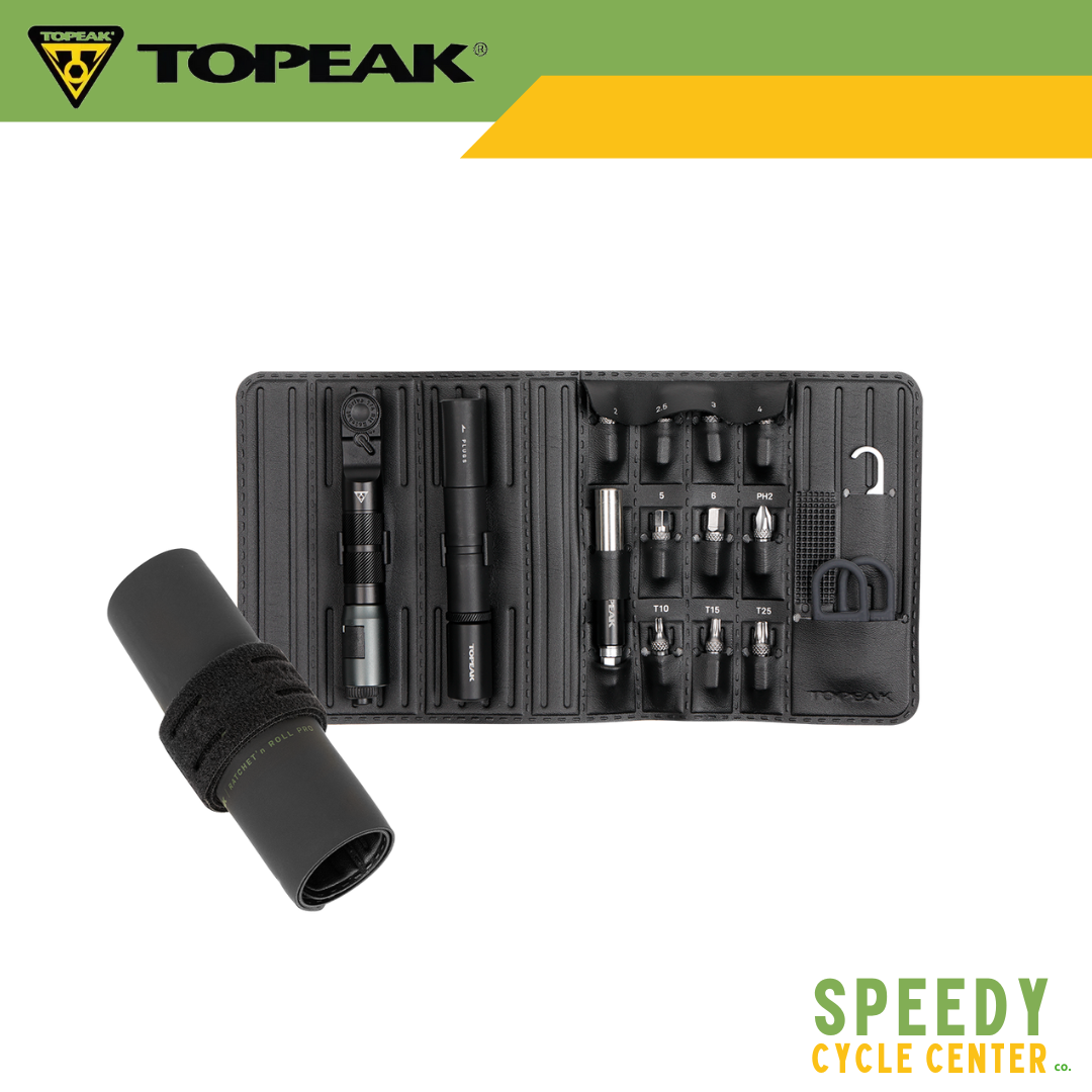 TOPEAK TOOLS RATCHET'n ROLL PRO TT2610 Multi-function Ratchet Tool Set