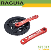 RAGUSA Front Chainwheel R-200 Alloy Crankset Square Type 3-Speed 48x38x28T 170mm