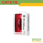 CATEYE Rear Light RAPID X2 KINETIC TL-LD710K Rechargeable Tail Light w/ Brake Mode