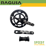 RAGUSA Front Chainwheel RB-1000 2x 53-39T HollowTech Road Crankset 130 BCD 170mm