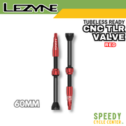 LEZYNE CNC TLR VALVE 60mm Tubeless Ready Bike Tire Valve