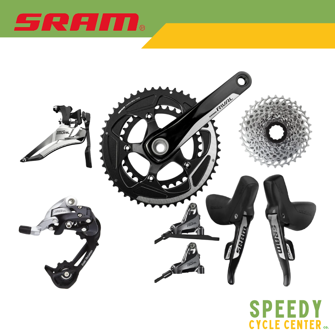 SRAM RIVAL 22 2x11-Speed Groupset Hydraulic Disc Brakes