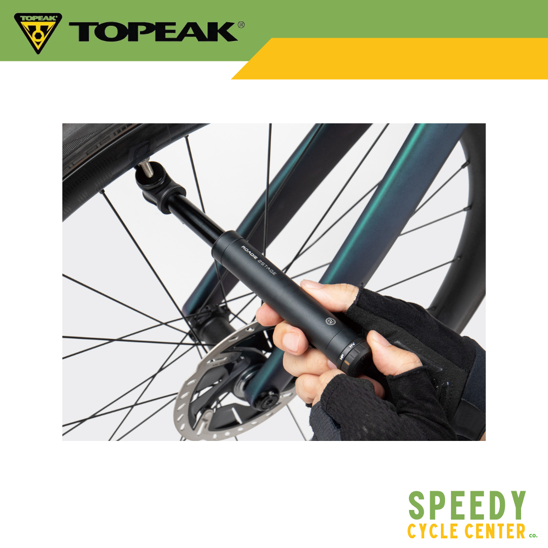 TOPEAK ROADIE 2STAGE TRD-2STG Presta 160 psi