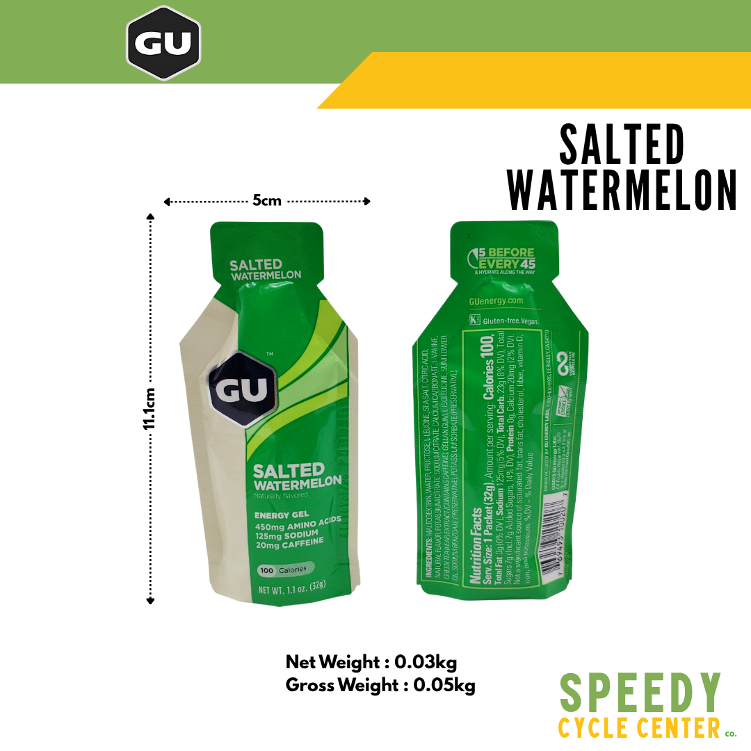 GU ENERGY LABS Athletic Performance Sports Nutrition ENERGY GEL 32grams (1pc)