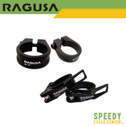 RAGUSA Bike Seat Clamp XM-500 / XM-400 | 34.9 / 31.8 Quick Release / Allen Alloy