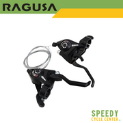 RAGUSA Combo Brake Shifter Pioneer-7 Rapid Fire 3x7 Speed w/ Shift Cable