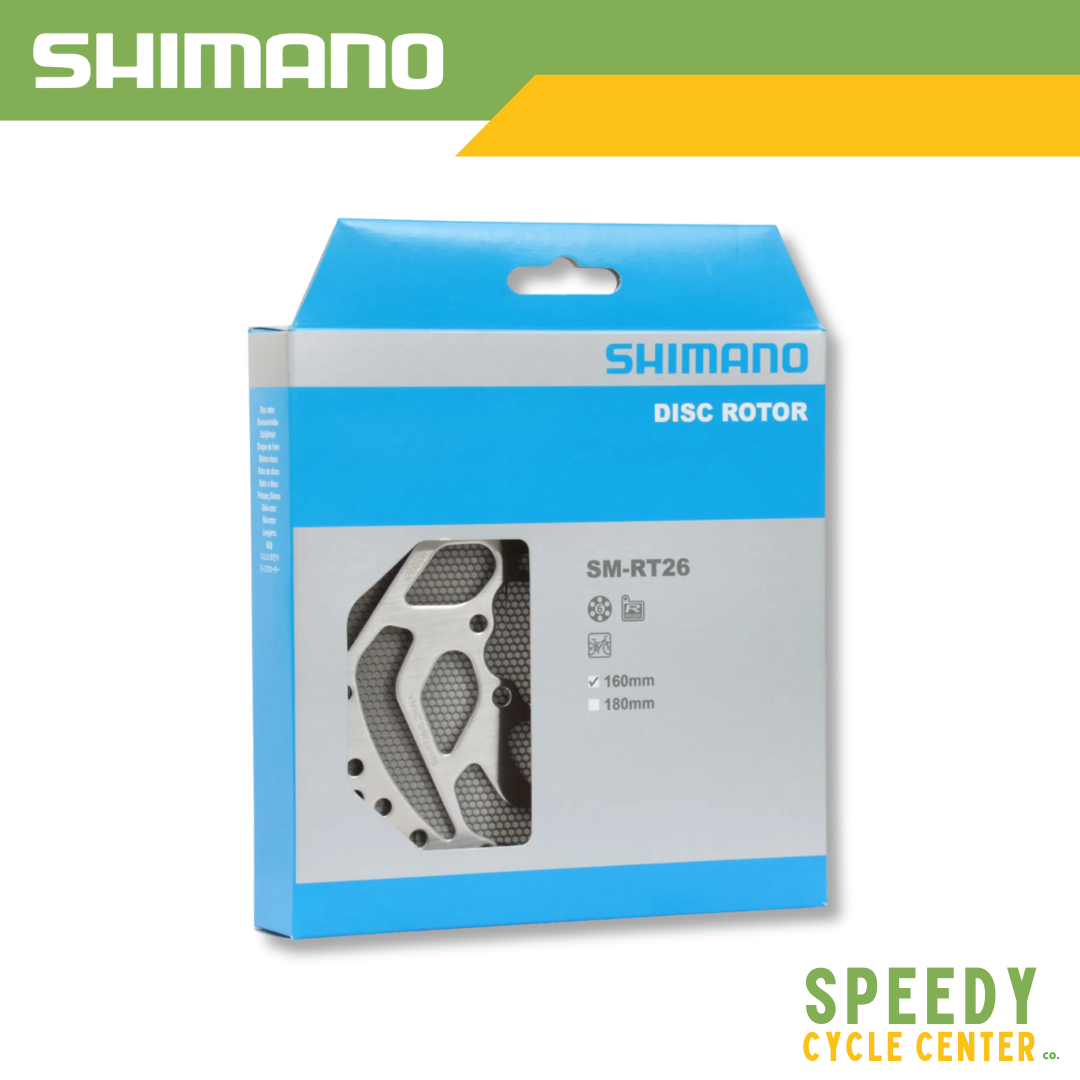 SHIMANO Disc Brake Rotor SM-RT26 160mm 6 Bolts