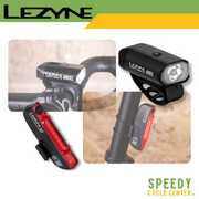 LEZYNE Bicycle Lights MINI & STICK DRIVE PAIR Rechargeable 400/30 Lumens Max IPX7