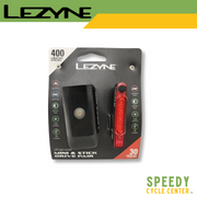 LEZYNE Bicycle Lights MINI & STICK DRIVE PAIR Rechargeable 400/30 Lumens Max IPX7