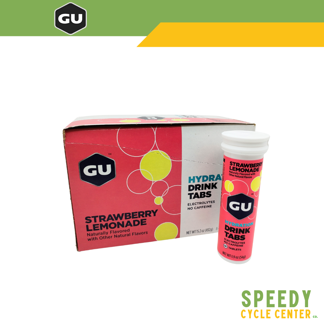 GU Electrolytes HYDRATION DRINK TABS 12 Tablets 54g Caffeine-Free (Sold per Tube)