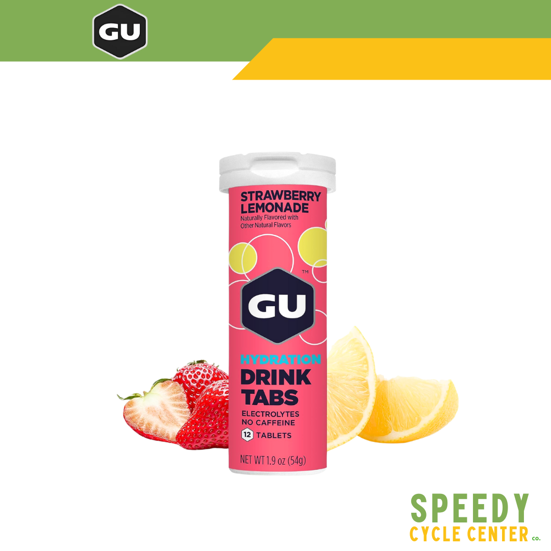 GU Electrolytes HYDRATION DRINK TABS 12 Tablets 54g Caffeine-Free (Sold per Tube)