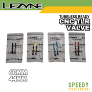 LEZYNE CNC TLR VALVE 60mm Tubeless Ready Bike Tire Valve