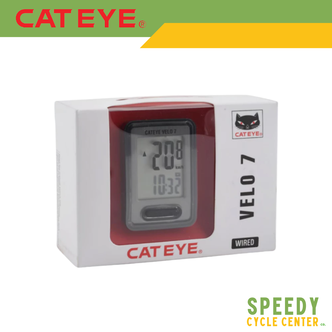 CATEYE Velo 7 Wired Cyclo Computer CC-VL520
