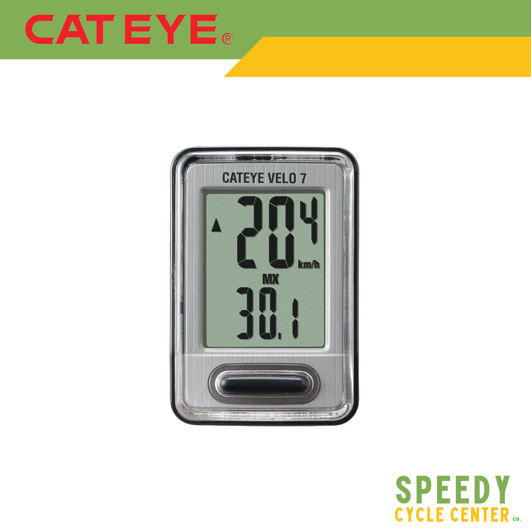 CATEYE Velo 7 Wired Cyclo Computer CC-VL520