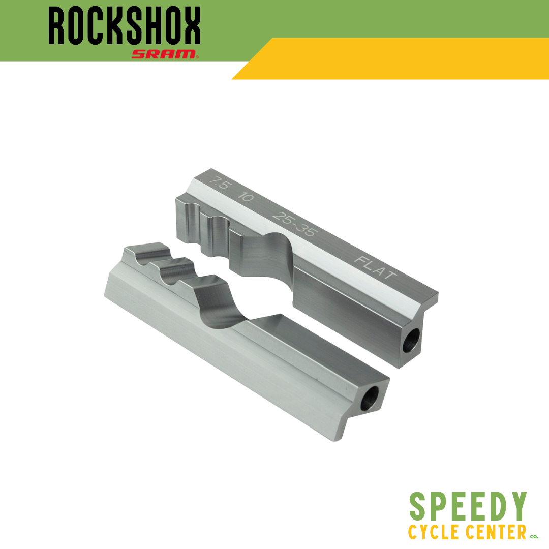 ROCKSHOX Seat Post Vise Blocks 7.5mm,10mm, 25-35mm For Reverb Service