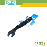 PRO Pedal Wrench 15mm Dual Compound Grip Steel/TPR PRTLB039