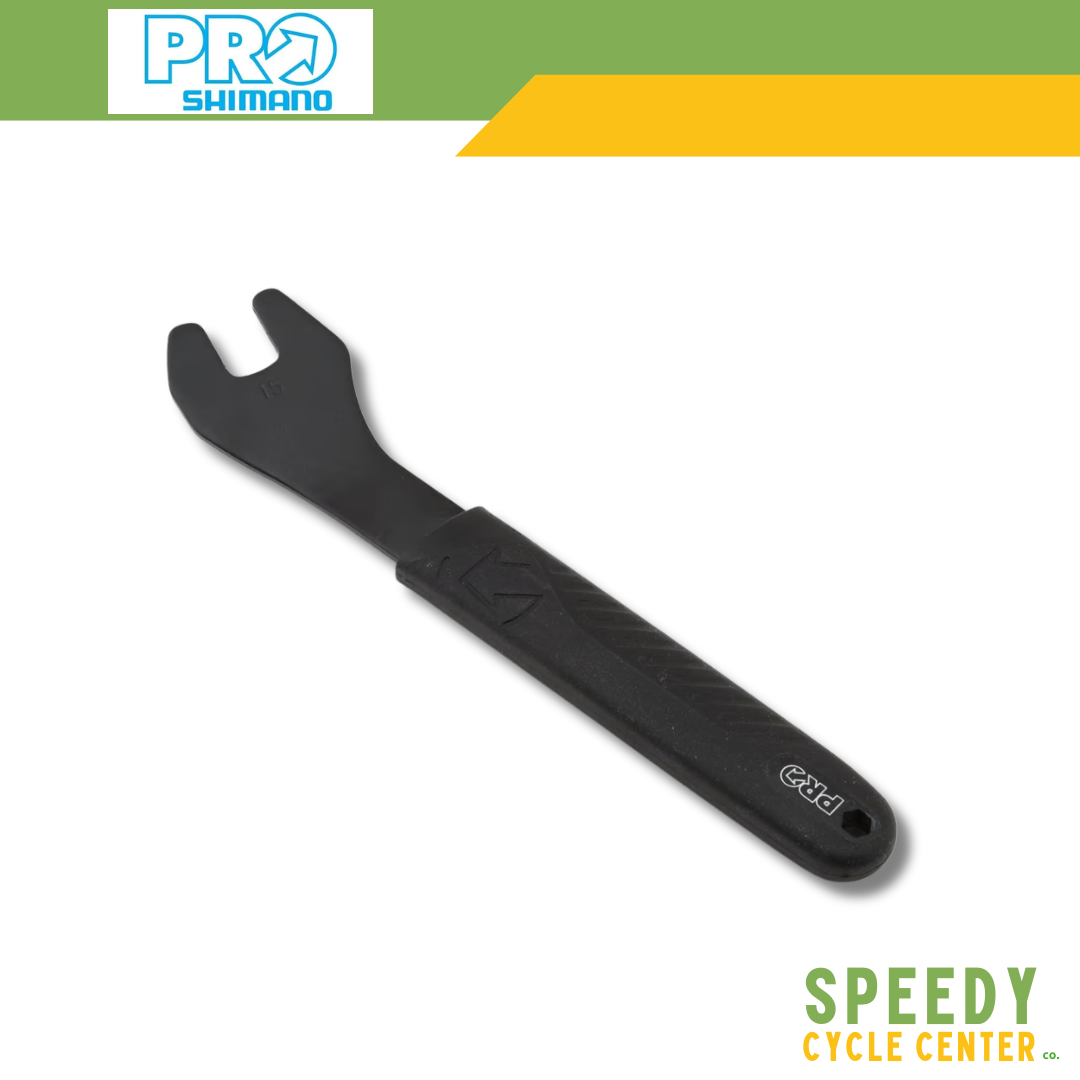 PRO Pedal Wrench 15mm Dual Compound Grip Steel/TPR PRTLB039