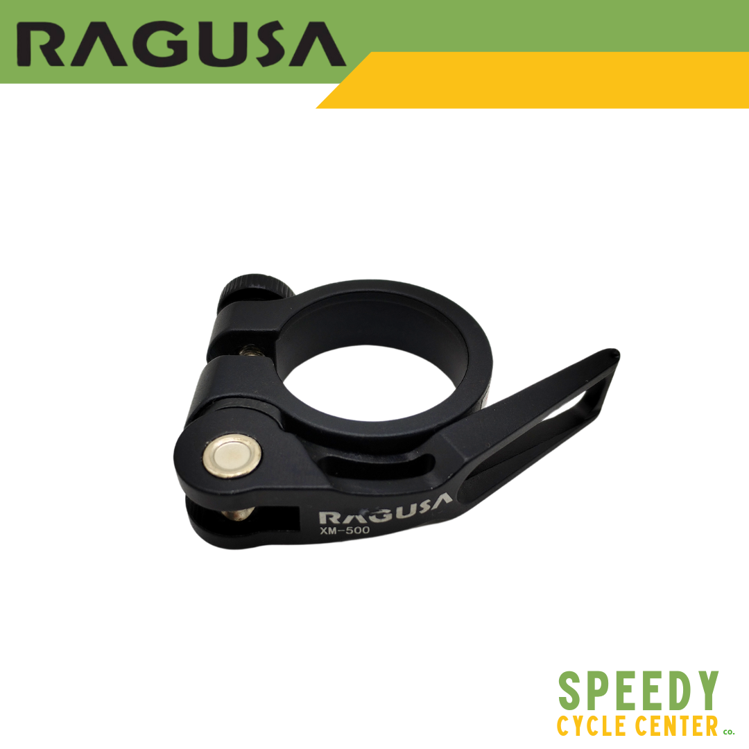 RAGUSA Bike Seat Clamp XM-500 / XM-400 | 34.9 / 31.8 Quick Release / Allen Alloy