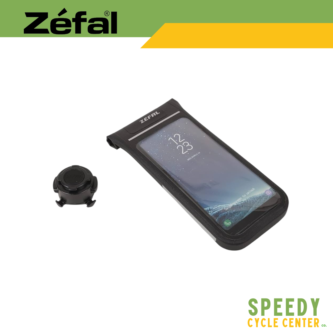 ZEFAL Z CONSOLE DRY Waterproof Smartphone Holder Touchscreen w/ Camera Window